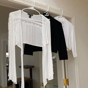 3 Bolero Cardigans